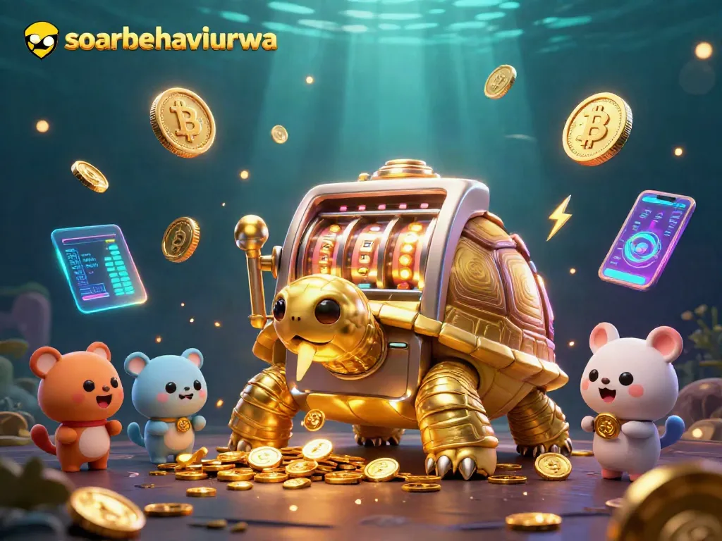 Spin the slots and discover winning treasures at soarbehaviorwa with golden tortoise and animals.
