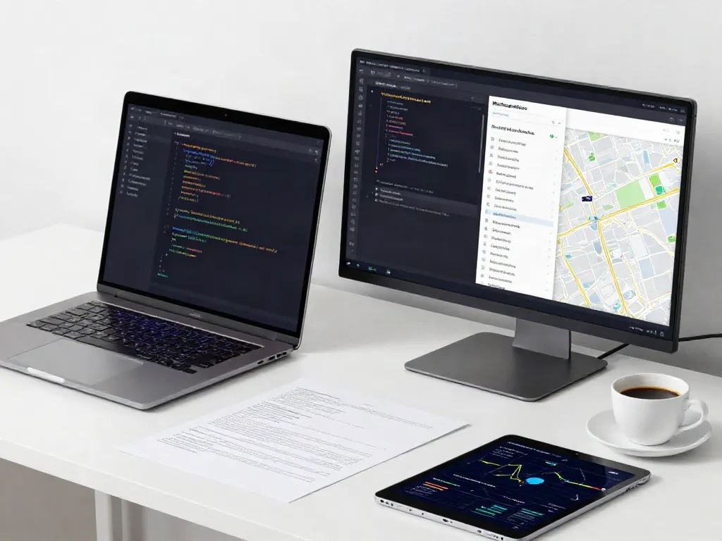 Immobilien Mönchengladbach - Hochwertige Softwareentwicklung im modernen Arbeitsumfeld mit digitalen Tools für Immobilienanalysen.