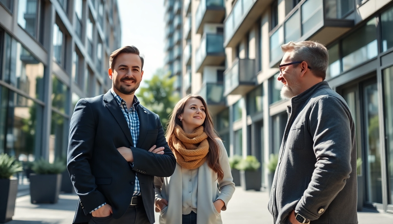 Immobilienmakler Frankfurt Sachsenhausen berät Kunden in urbanem Setting
